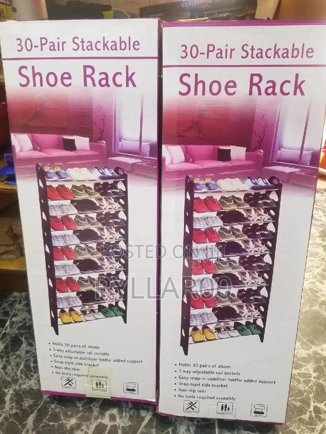 Shoe Rack 10 Layers(30 Pairs)
