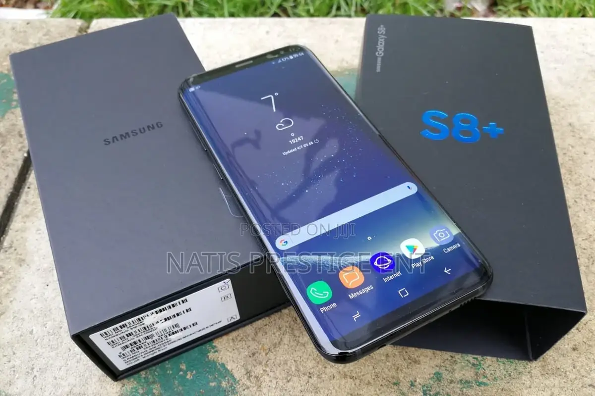 New Samsung Galaxy S8 Plus 128 GB Black