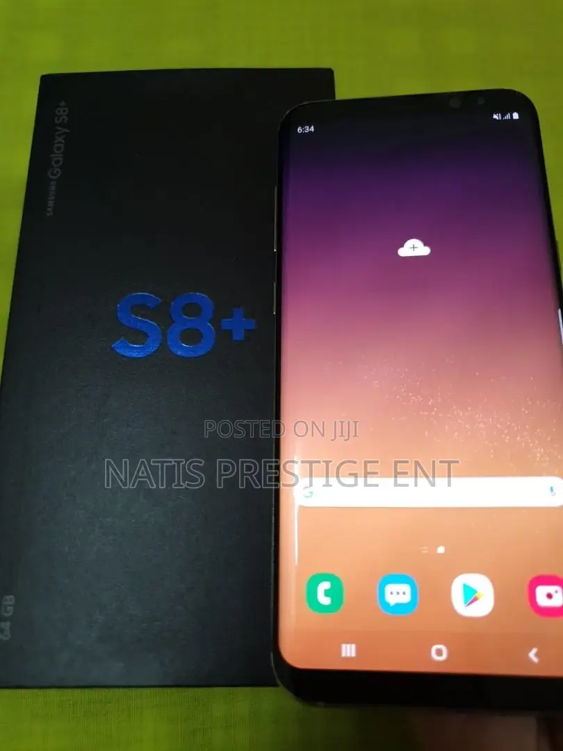 New Samsung Galaxy S8 Plus 128 GB Black