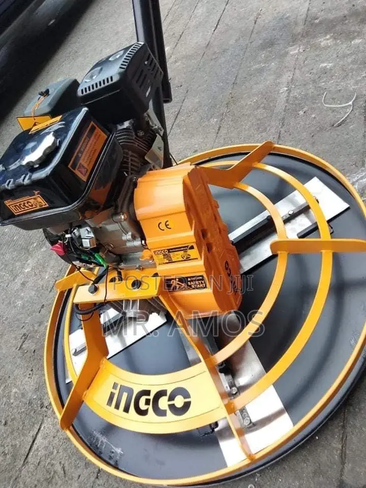 6.5 Horsepower Gasoline Power Trowel 78kgs With 1 Free Pan - Gpt361-2