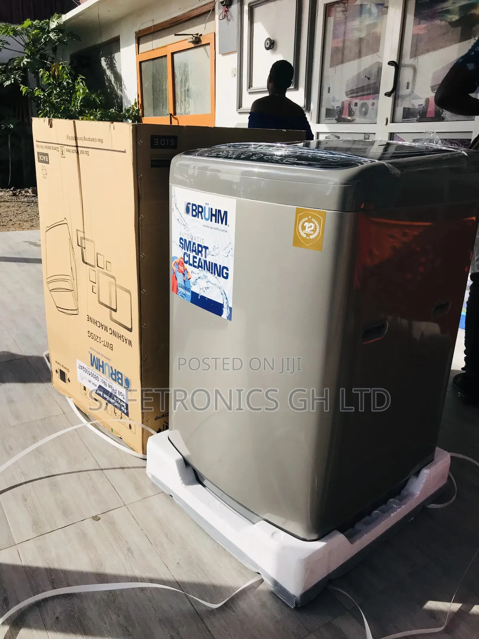 Smart Bruhm Top Load Washingmachine 12KG ‍