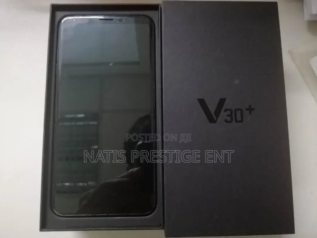 New LG V30S Plus ThinQ 256 GB Black