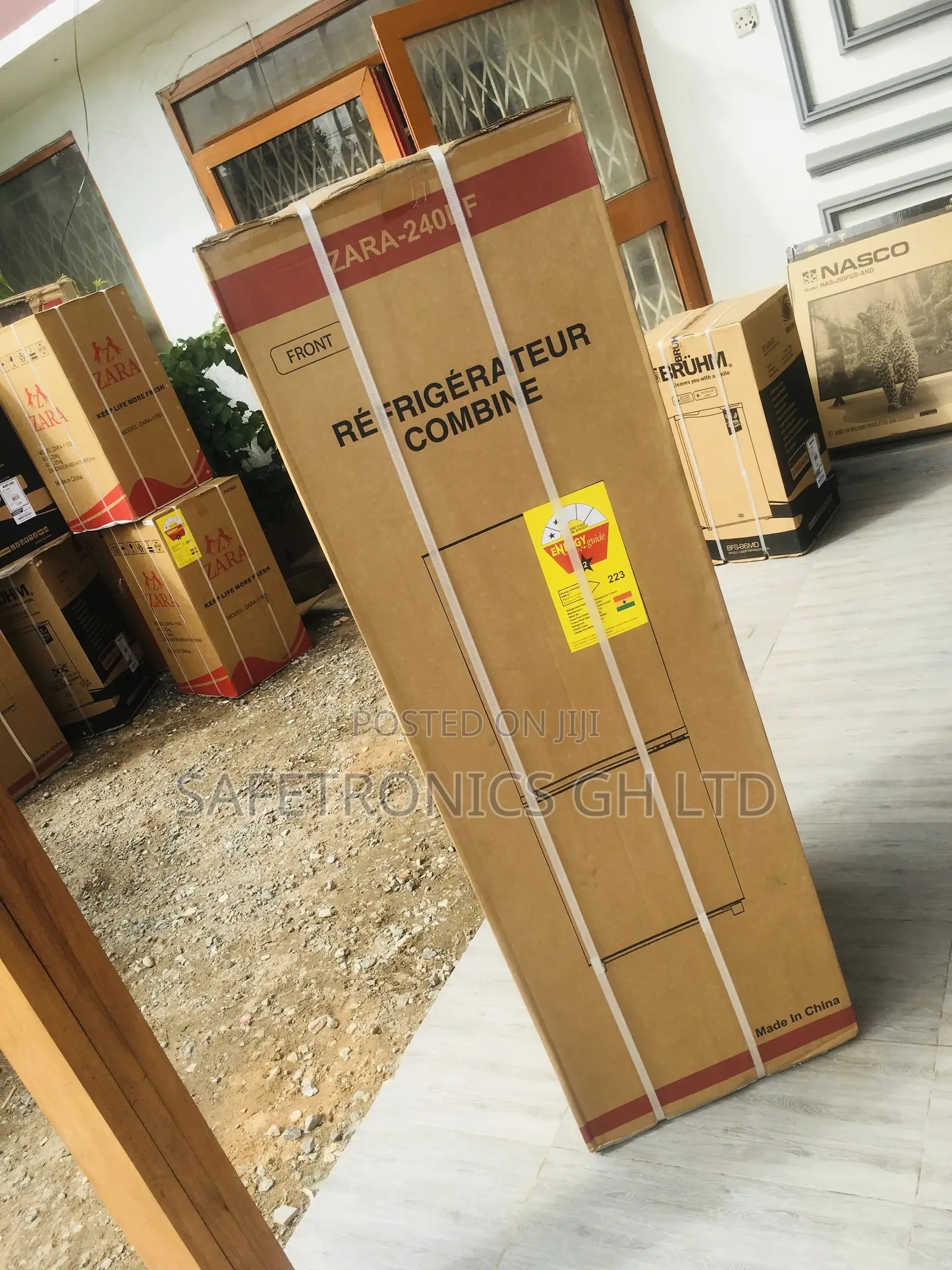 BF 240 Zara 201 Liters Bottom Freezer Refrigerator 