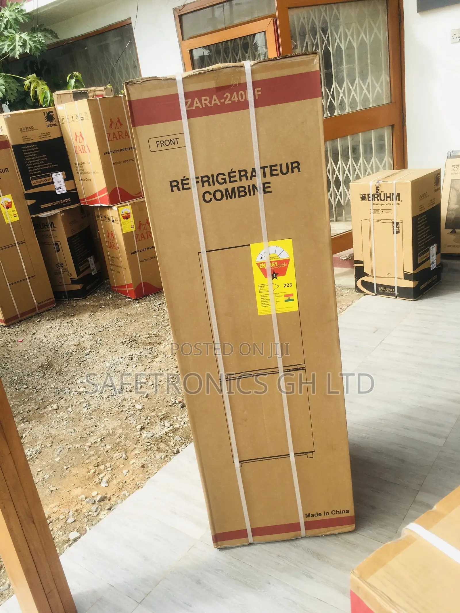 Bottom Freezer Zara 240 BF 201 Liters Refrigerator 