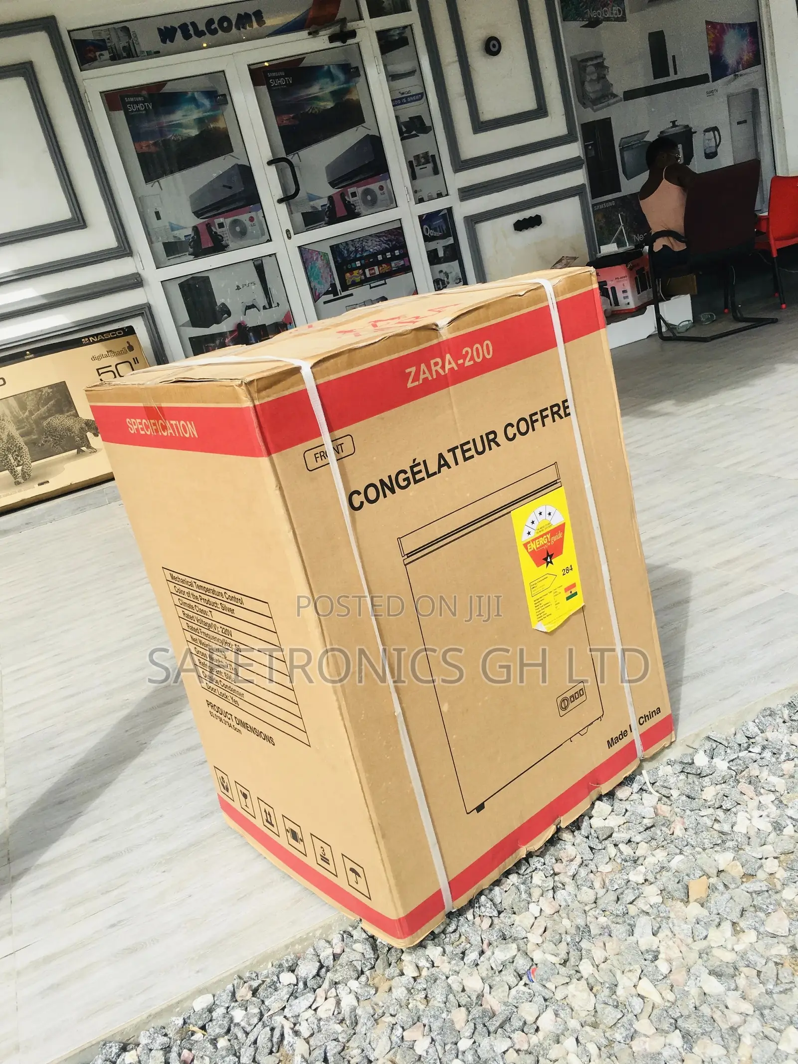 Chest Freezer 142 Liters Coolest Zara-200 