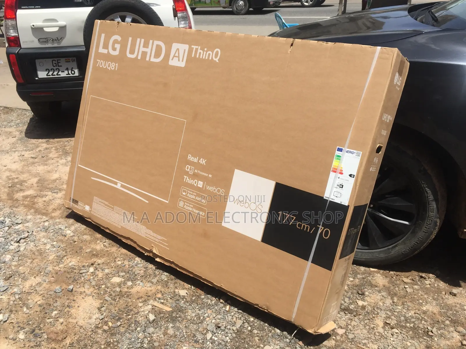 More Advanced LG LED Uq81 70'' Smart TV