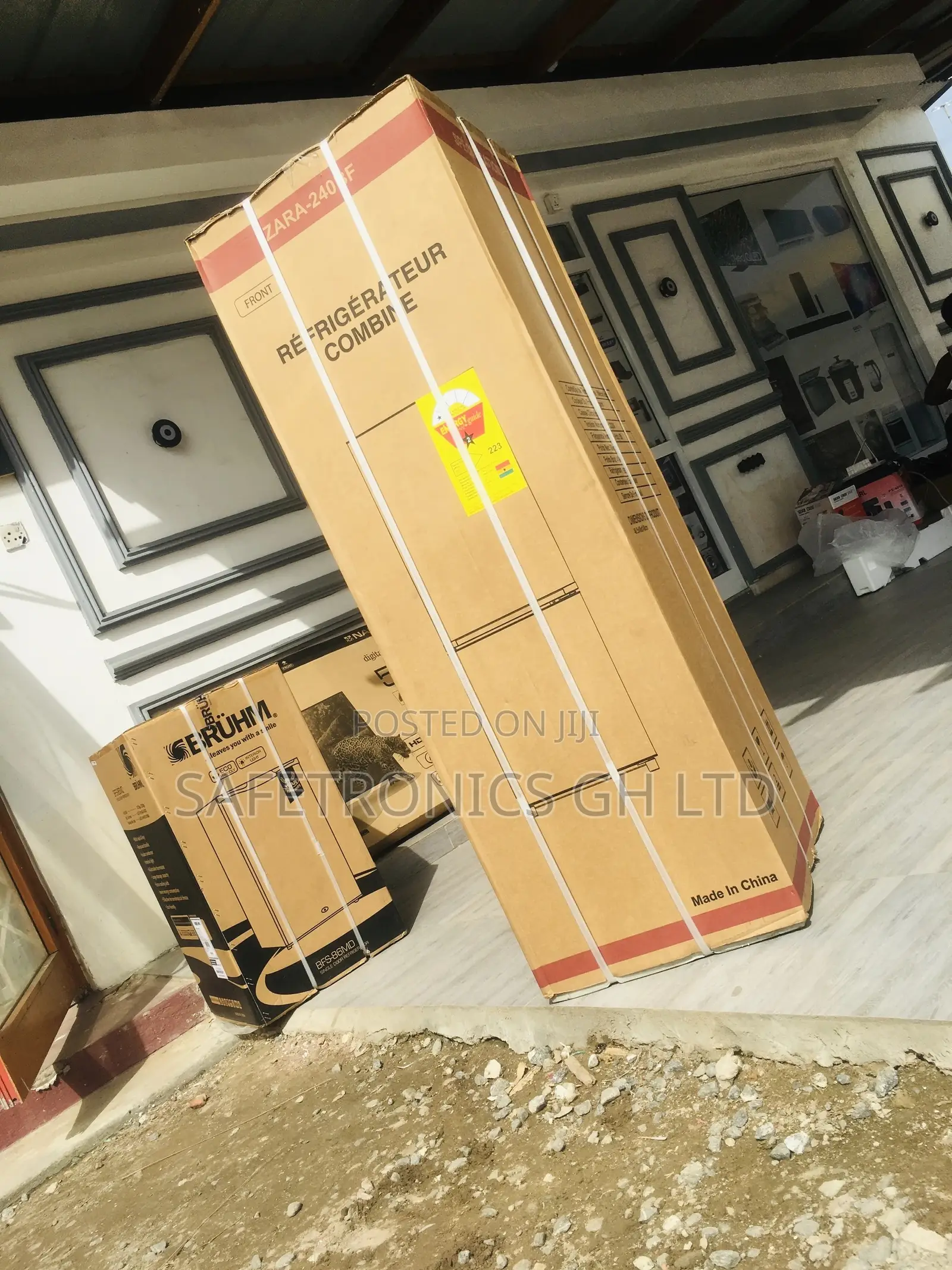 201 Liters Zara Double Door 240BF Fridge 