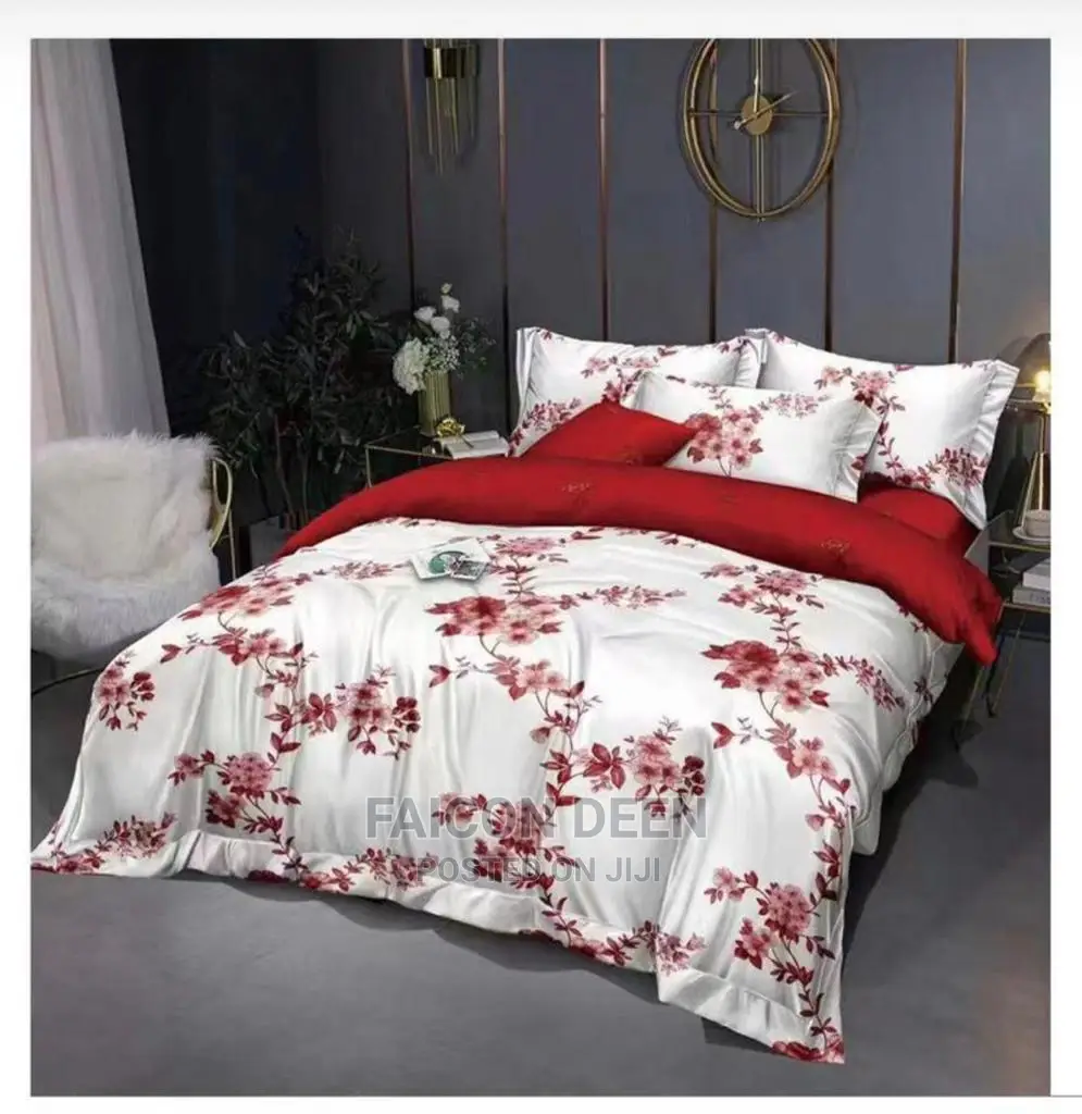 2 Bedsheets,5 Pillow Cases(100% Cotton)Also in Diff Colors