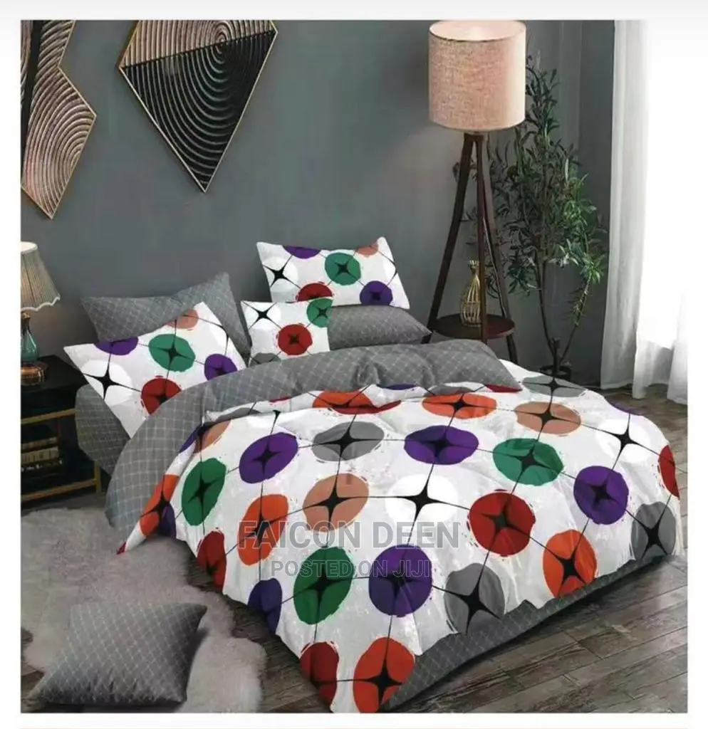Authentic Cotton Bedsheets(2 Bedsheets, 5 Pillow Cases)