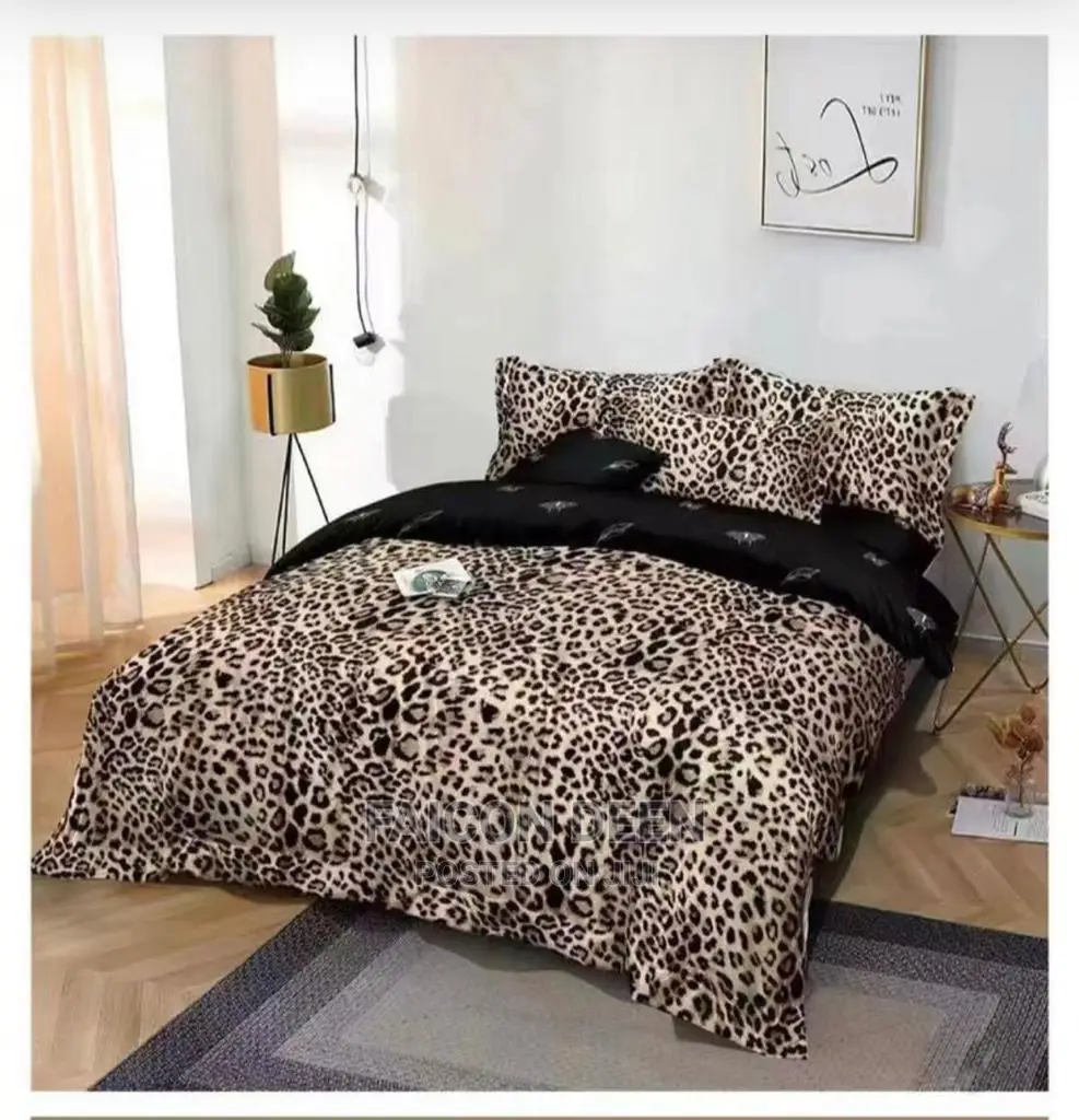Designer Cotton Bedding(2 Bedsheets,5 Pillow Cases