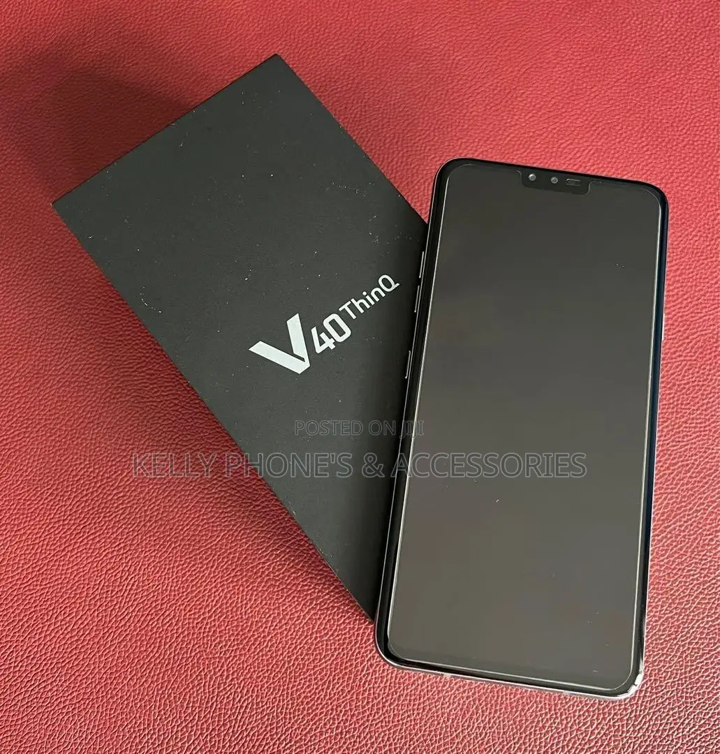 New LG V40 ThinQ 128 GB Black