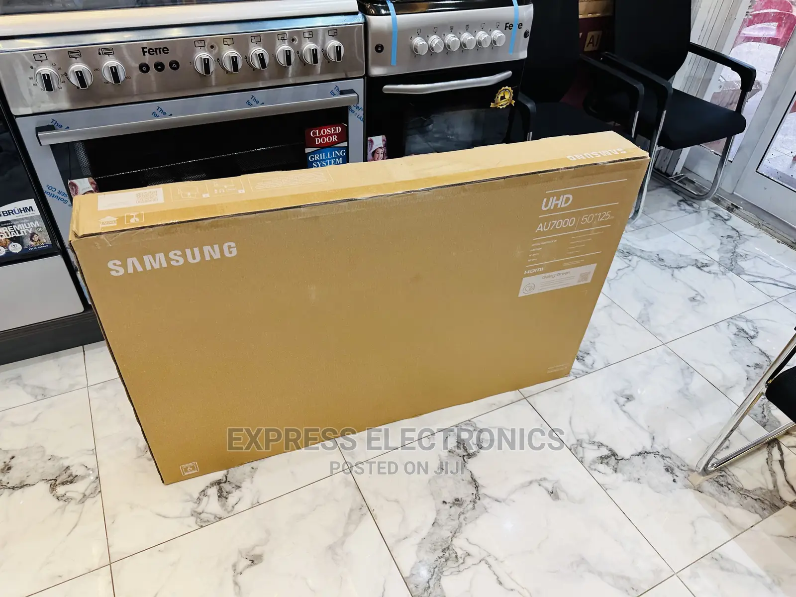 50”Au7000 Glossy Screen  Samsung UHD Samsung