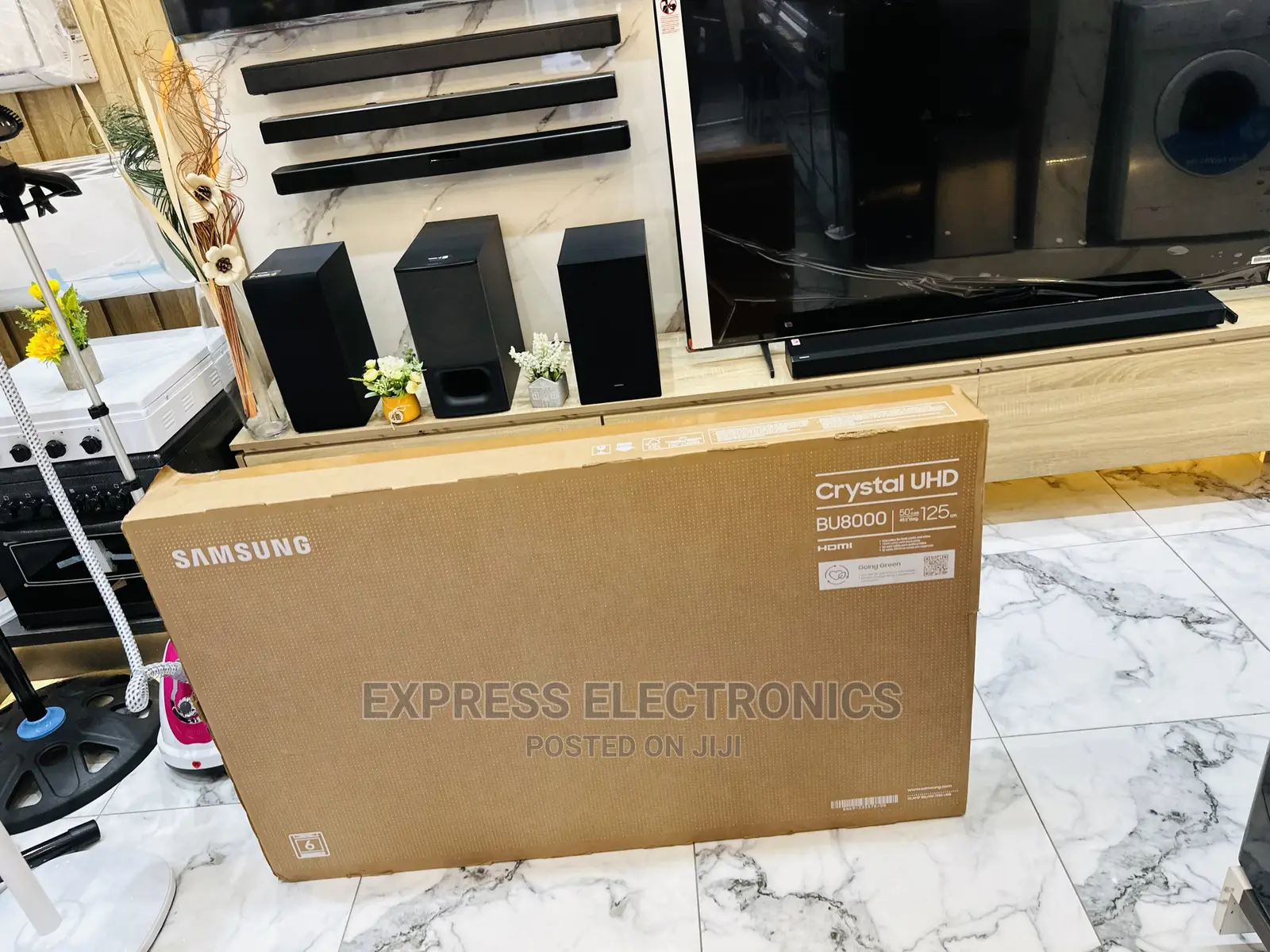Series 8 (2021) Samsung UHD 4k Smart Tv 50inchs