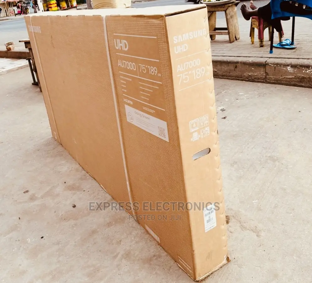 Samsung UHD Screen  Glossy 75”Au7000