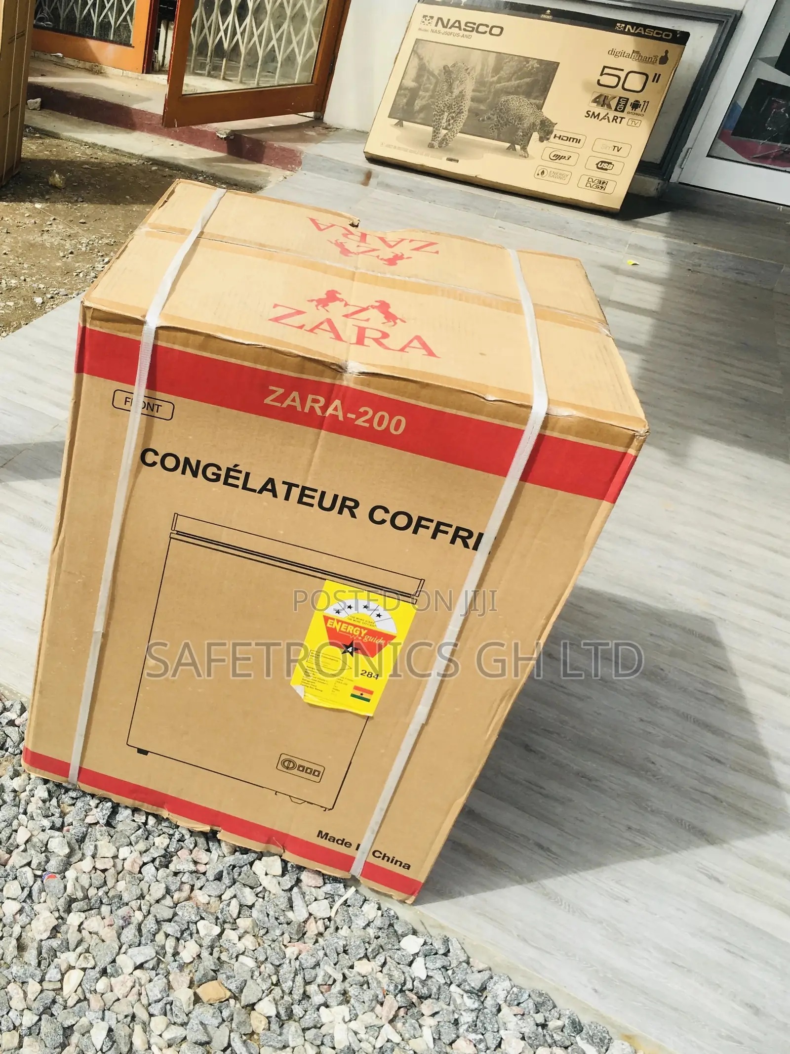 200-Zara 142 Liters Zara Chest Freezer 🫥