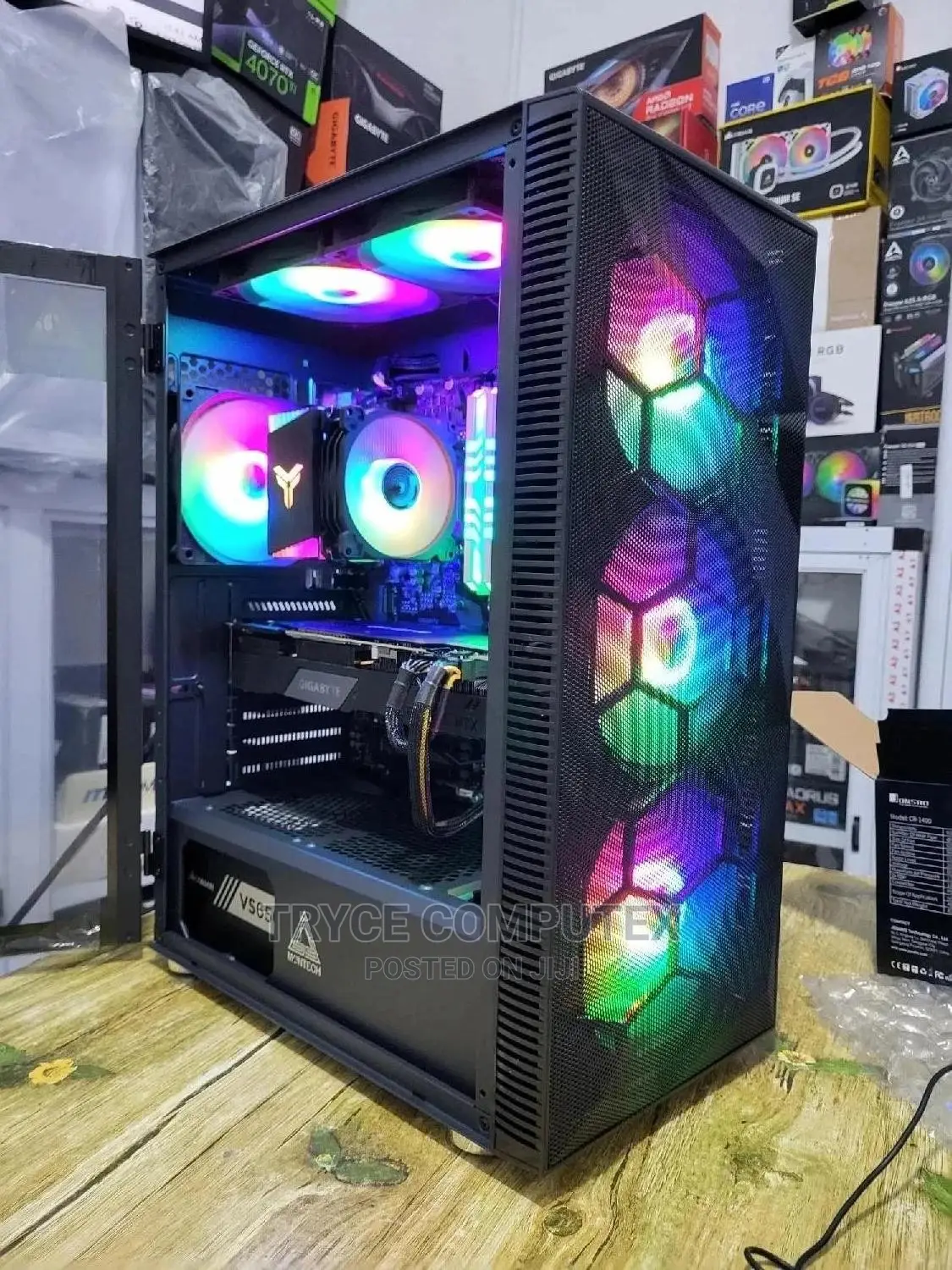 New Desktop Computer MSI Model 32GB Intel Core I7 SSD 512GB