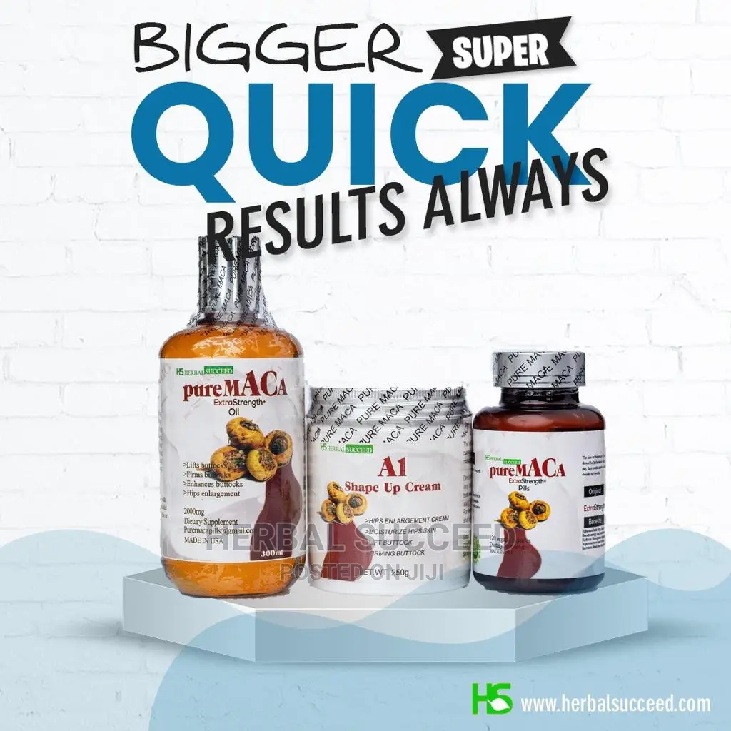 Pure Maca Booty Combo From Herbalsucceed