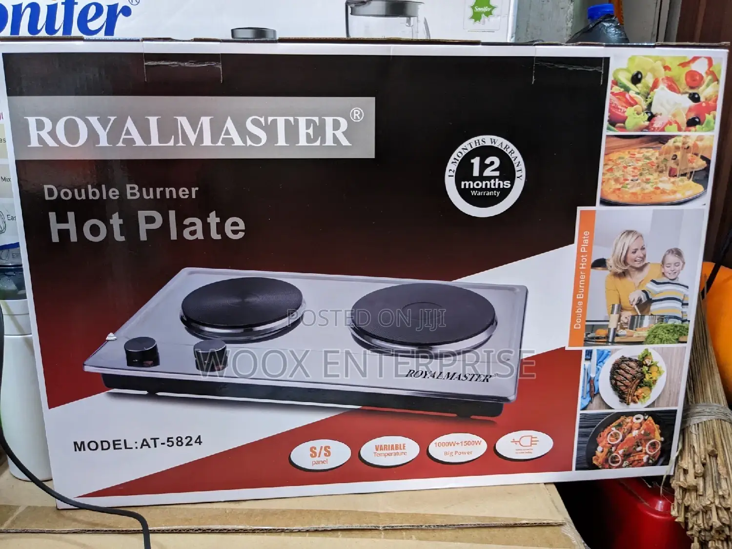 Royal Master Hot Plate (Double)