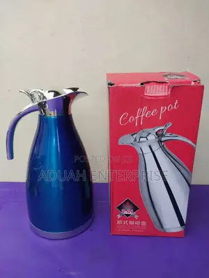 2L Silver Flask