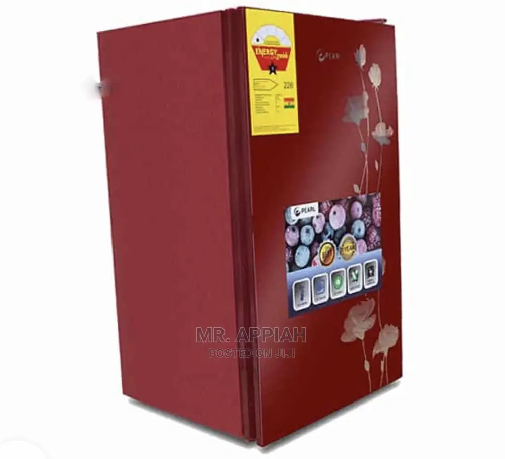 Extremely Chilling Pearl 80ltr Table Top Fridge Red(PF-109)