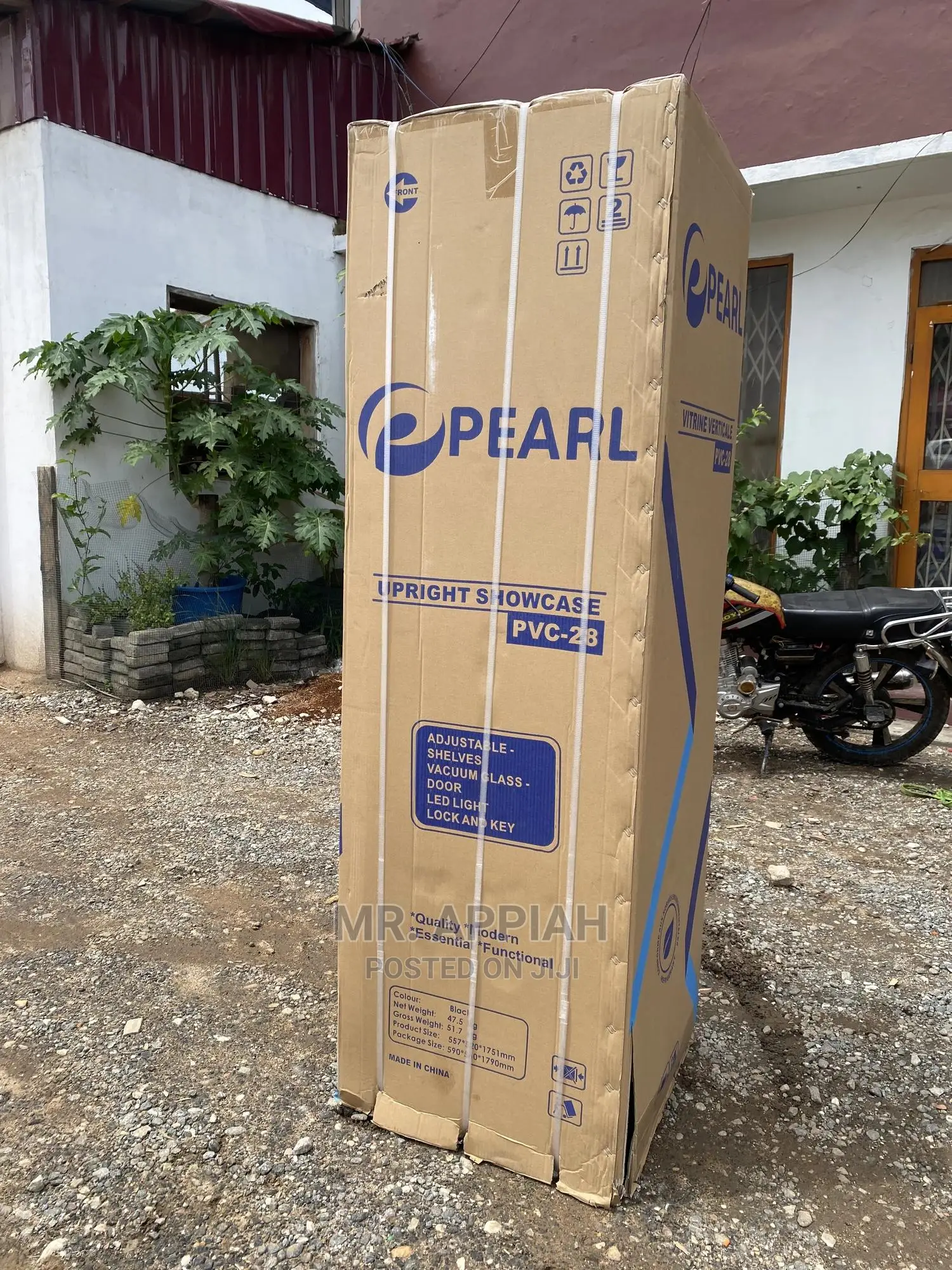 High Quality Pearl 178L Beverage Displays Refrigerator PVC28