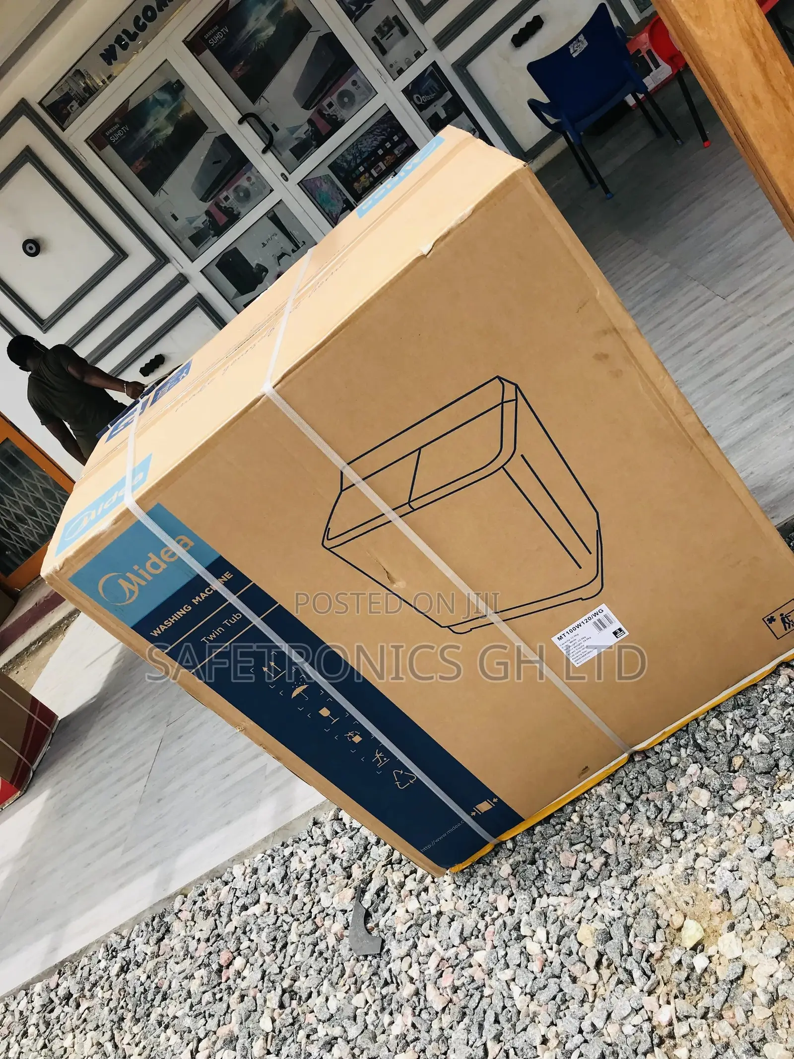 Midea Ultra 12kg Washingmachine MTA100W120 Top Load 