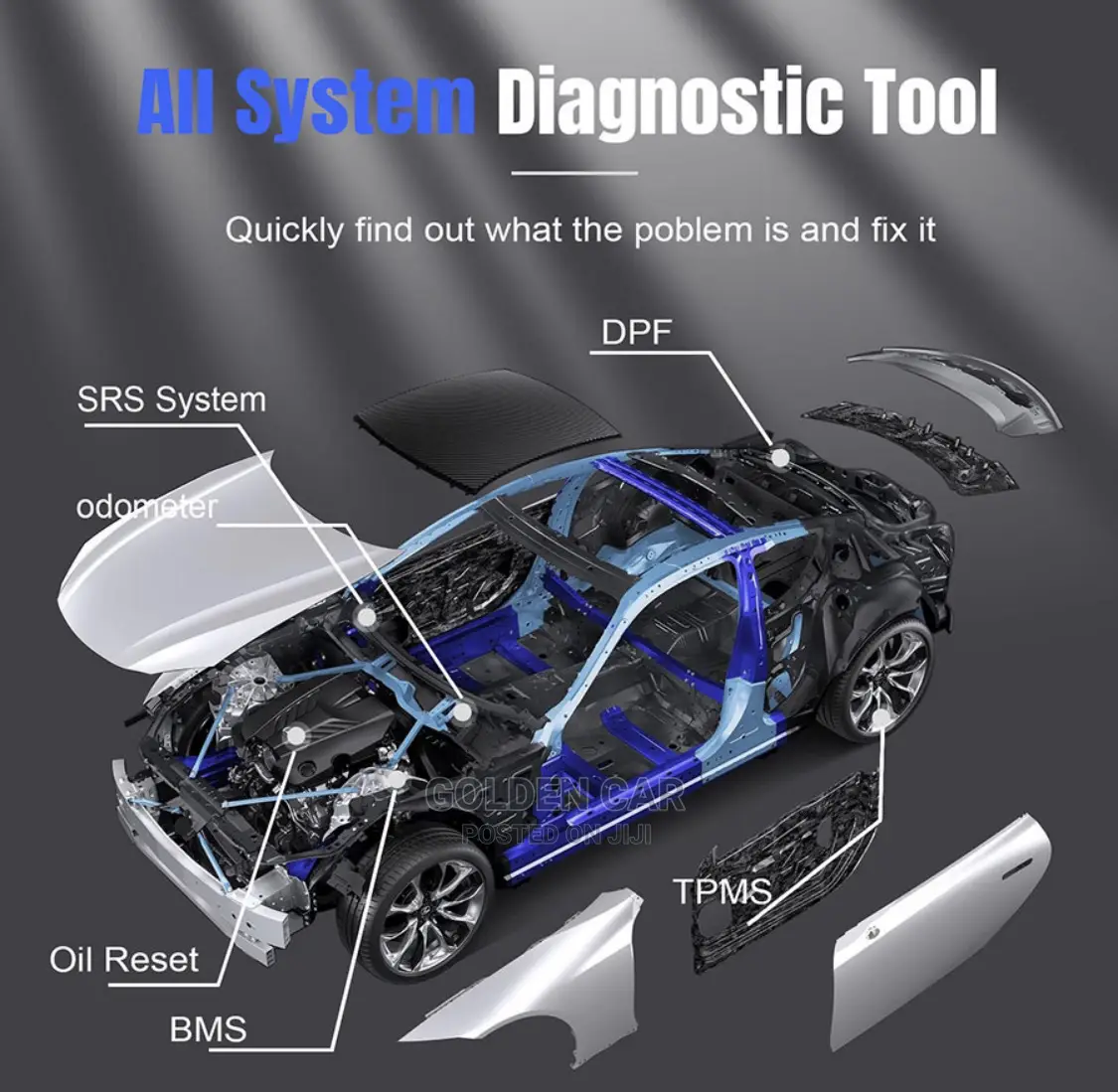 Vident Ismart800 Bt Pro Obd2 Car Diagnostic Scanner