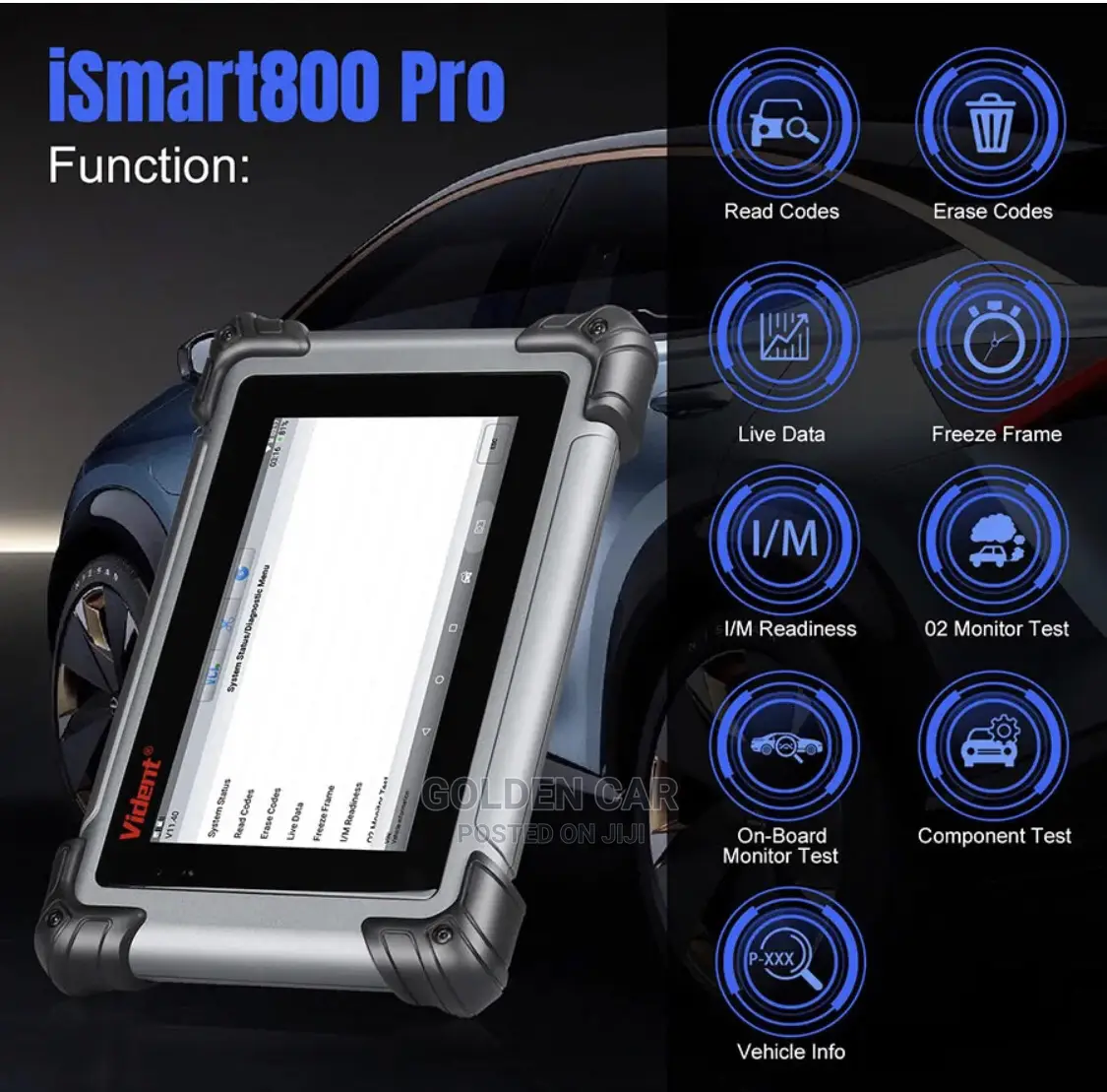 Vident Ismart800 Bt Pro Obd2 Car Diagnostic Scanner