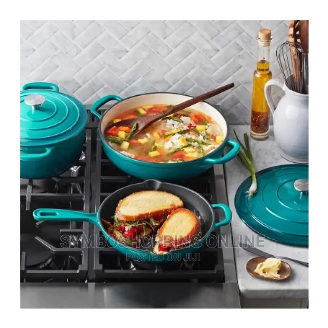 Member's Mark 2-Piece Enamel Cast Iron Skillet Set