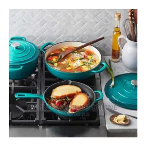 Member's Mark 2-Piece Enamel Cast Iron Skillet Set