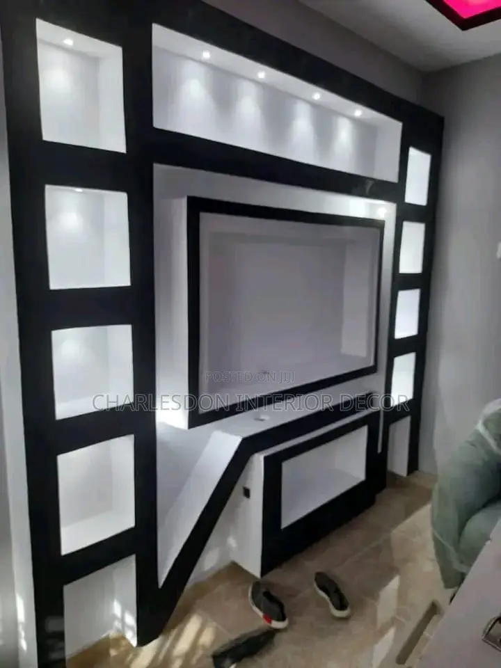 Tv Stand Designer and Ceiling Installation
