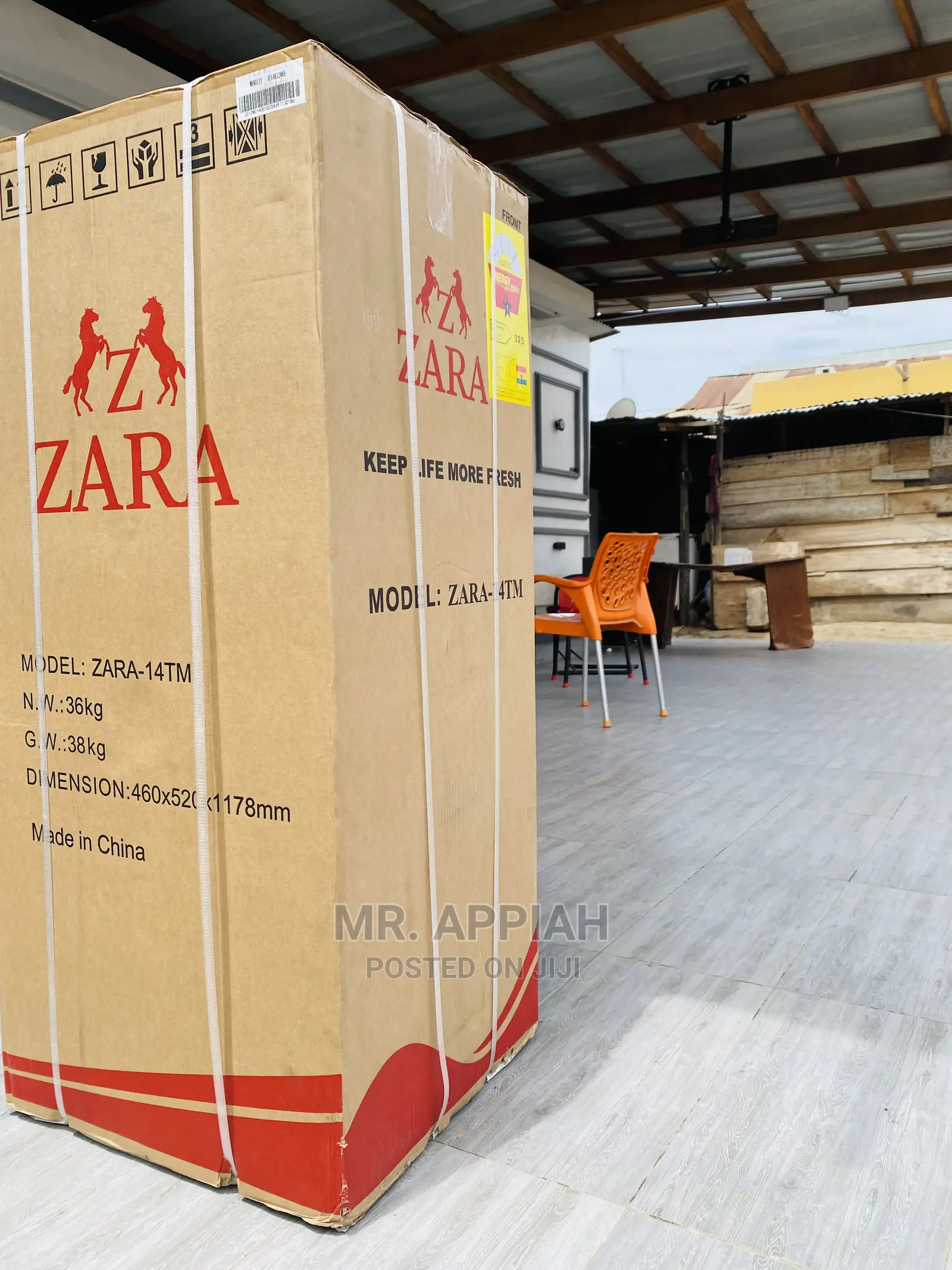 (14TM)Durable and Affordable Zara 108L Refrigerator on Sale.