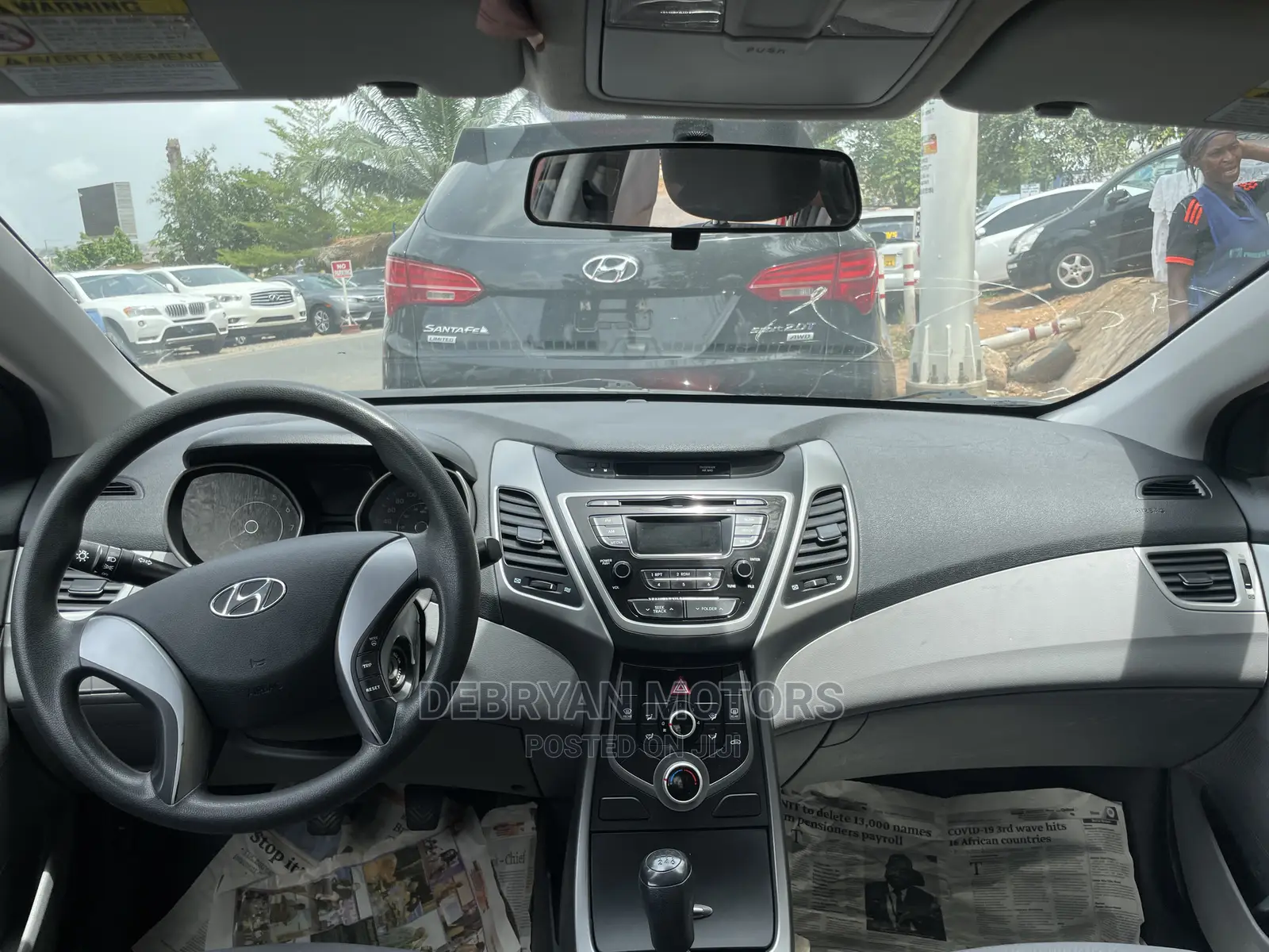 Hyundai Elantra 2016 Red