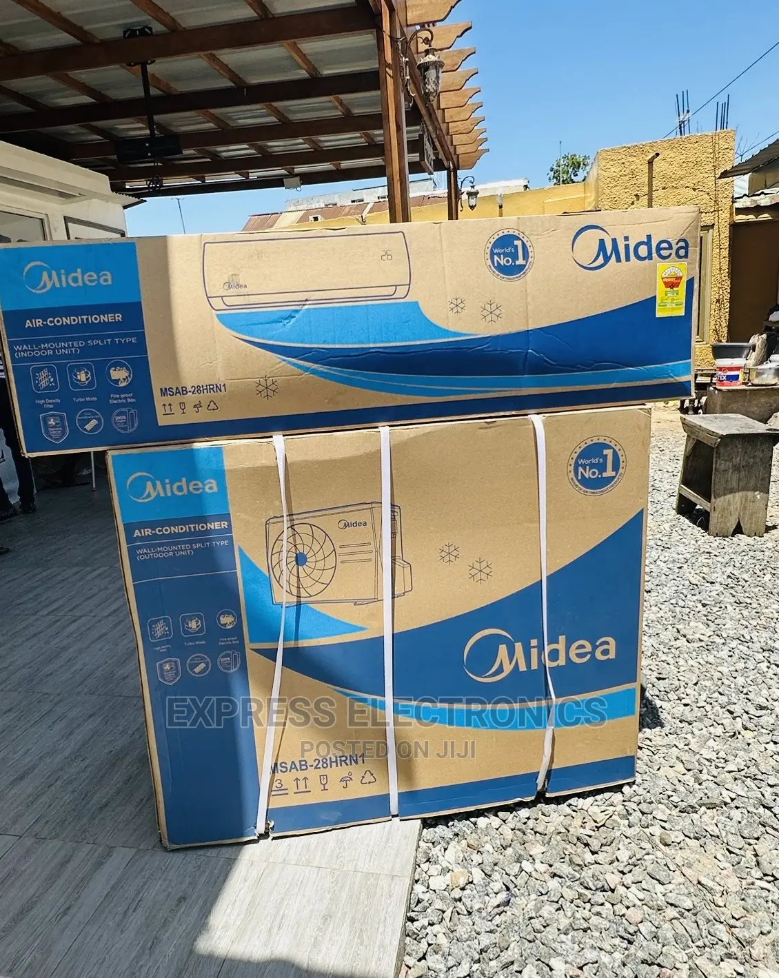 Auto Defrosting Midea AC 3.0hp Split R410 Gas