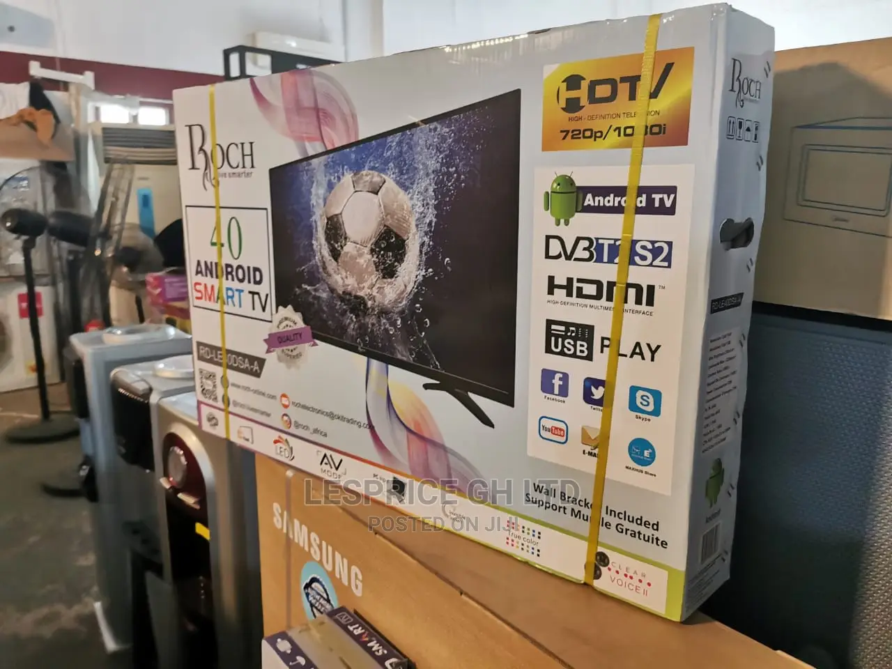 Perfect New Roch Smart Android 40 Tv