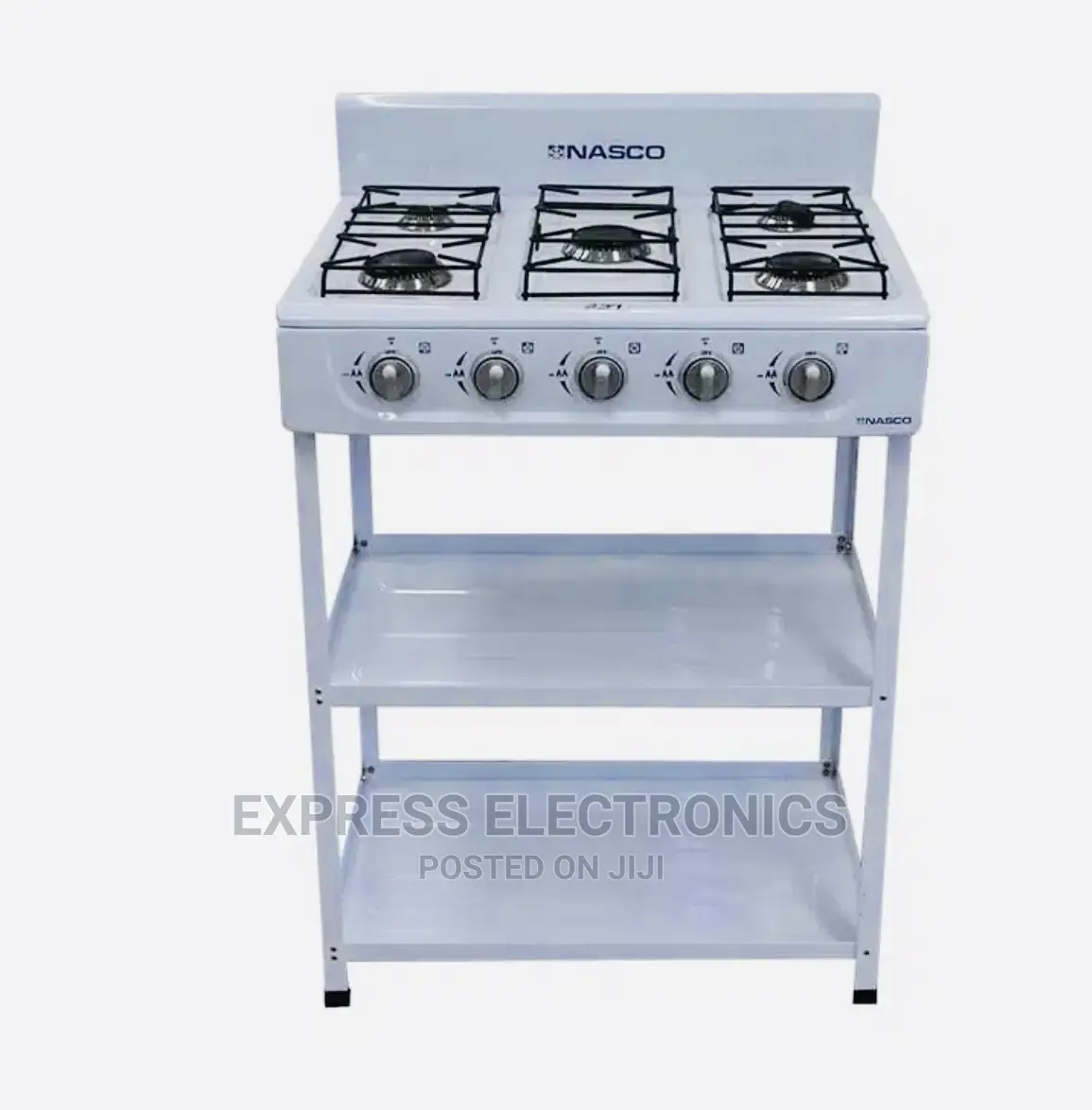 NASCO STOVE 5 GAS BURNERS Sleek and Beautiful  Design
