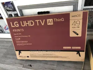 IPS LG 49UN7340 - Ultra HD TV - 49" Black + Magic Remote