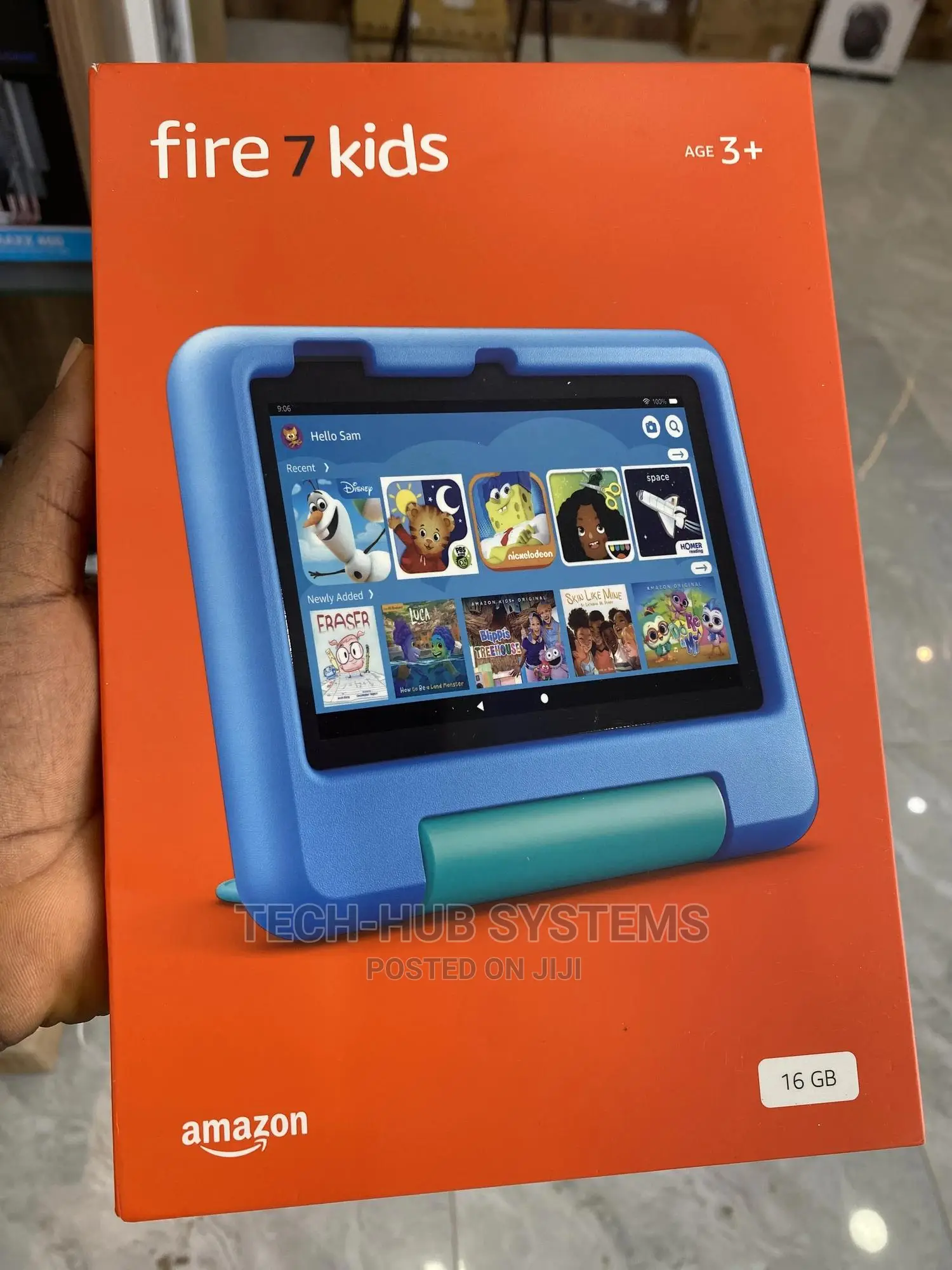 New Amazon Fire 7 Kids Edition 2022 16 GB Blue