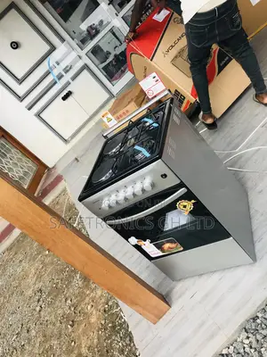 Volcano Gray 2*2 Gas Burner Oven Cooker