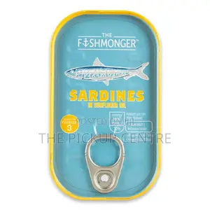 The Fishmonger Sardines in Sunflower Oil 125g (90g Drained)