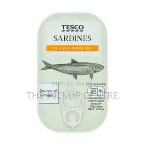 Tesco Sardines in Sunflower Oil 120g