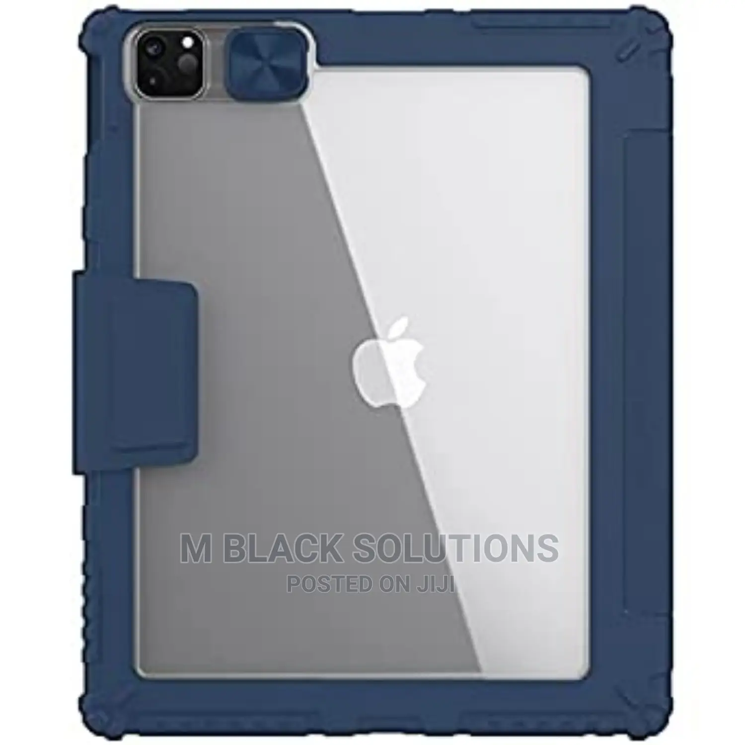 iPad 10th Gen 10.9 2022 Bumper Pro Leather Tablet Case(Blue)
