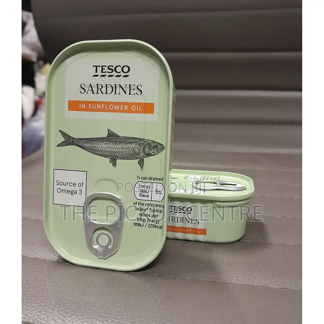 Tesco Sardines in Sunflower Oil 120g