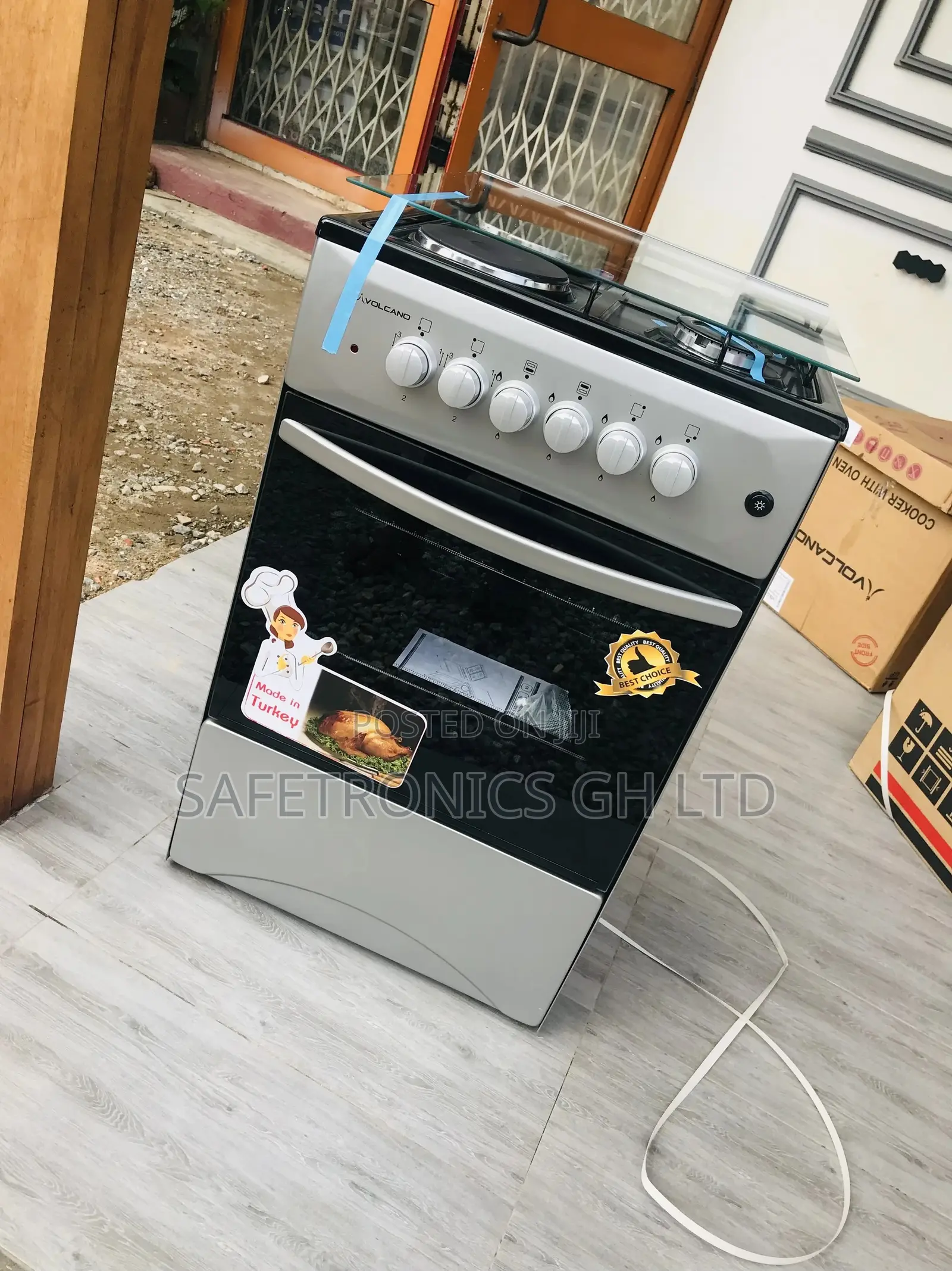 Good Cooker 2*2 Volcano Burner Gas Cooker