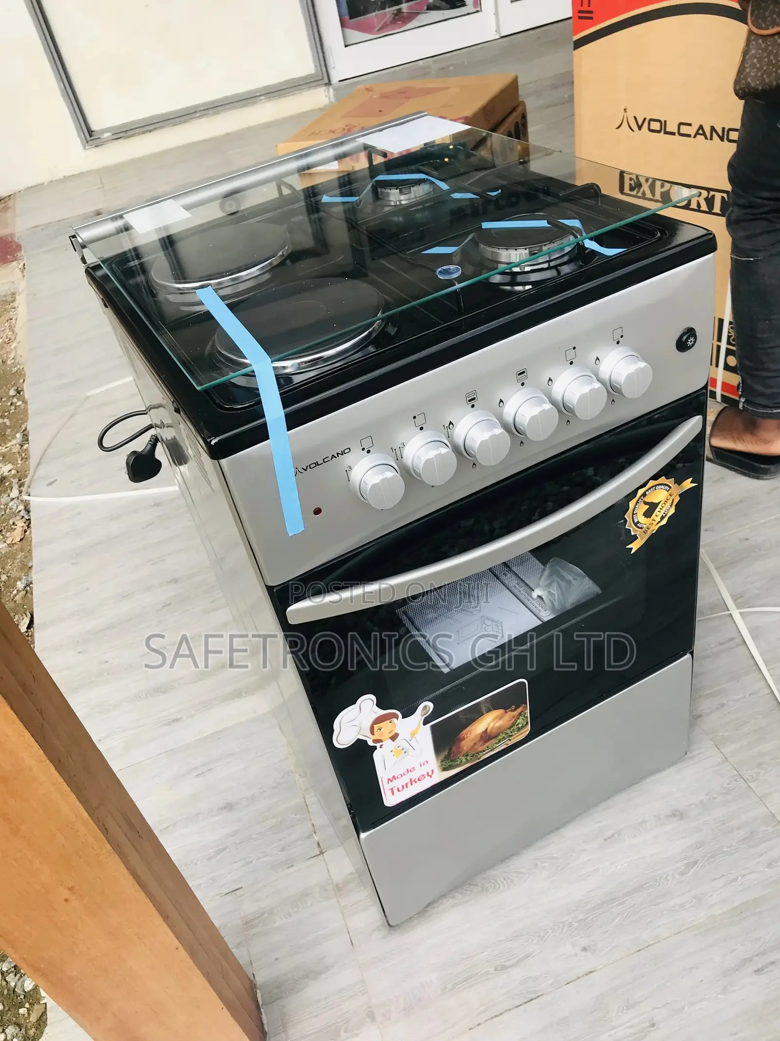 Fabulous Volcano 4 Gas Burner Oven With Grill 