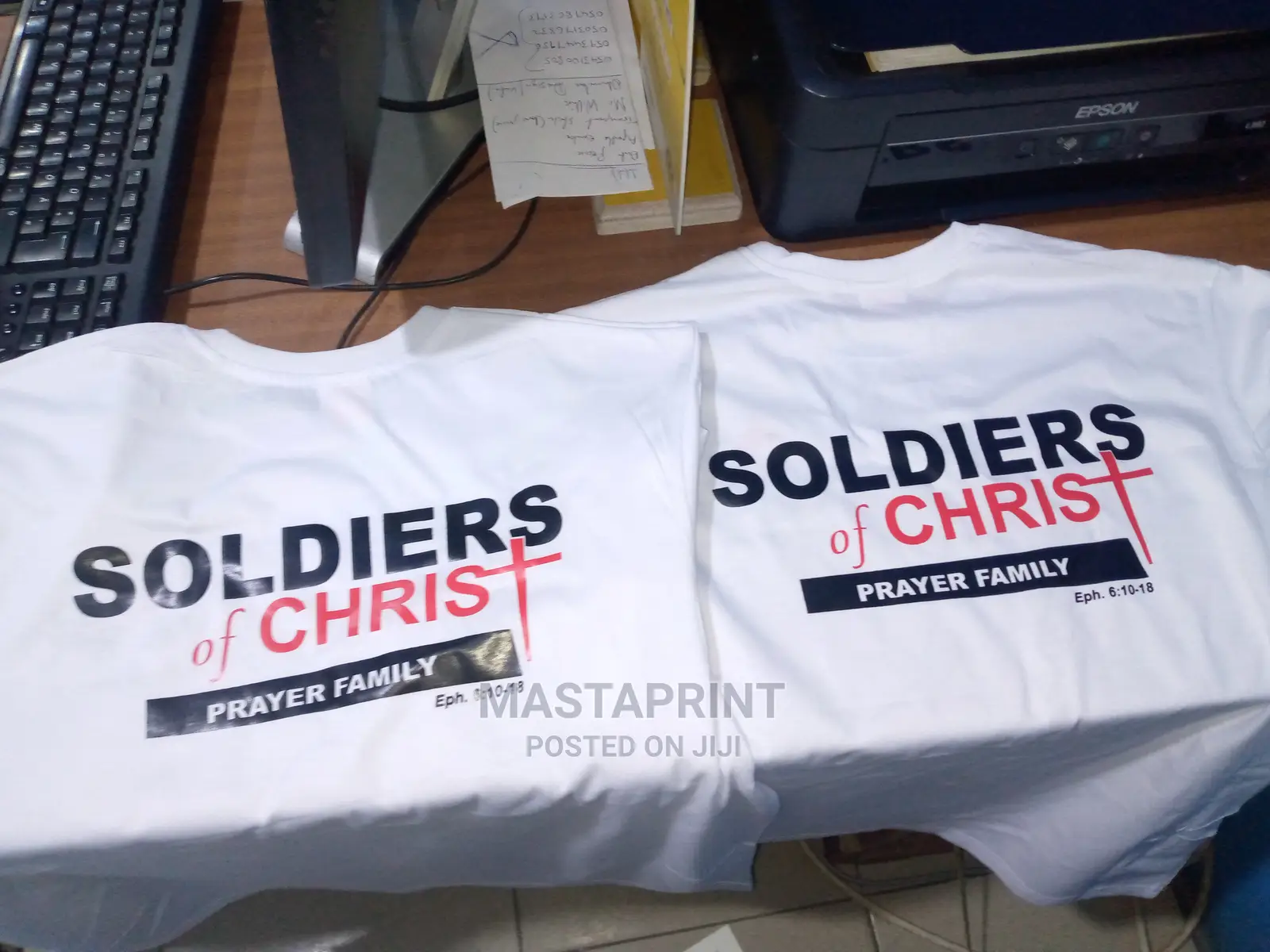T-Shirt Screen Printing (Bulk Price)