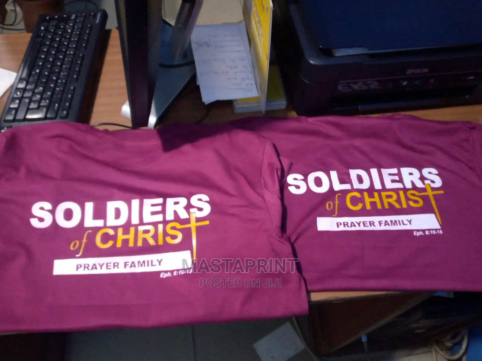 T-Shirt Screen Printing (Bulk Price)