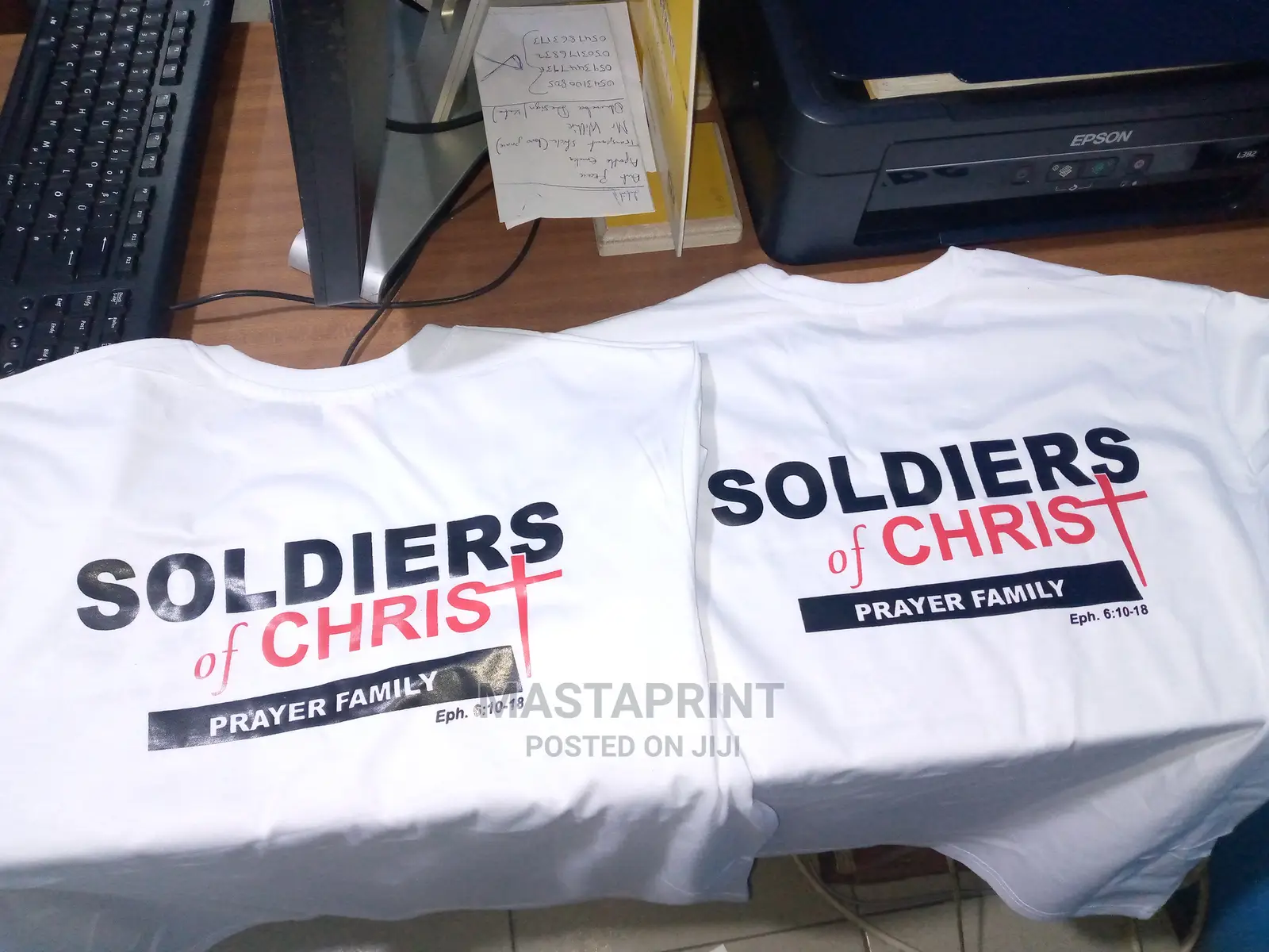T-Shirt Screen Printing (Bulk Price)