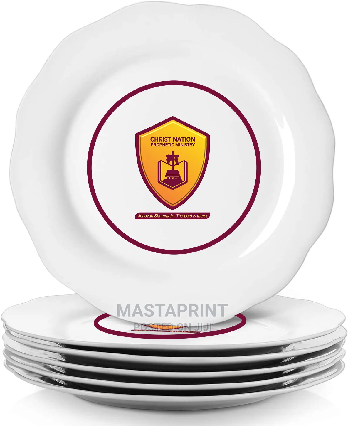 Kitchen Plate Printing (Minimum=100pcs)