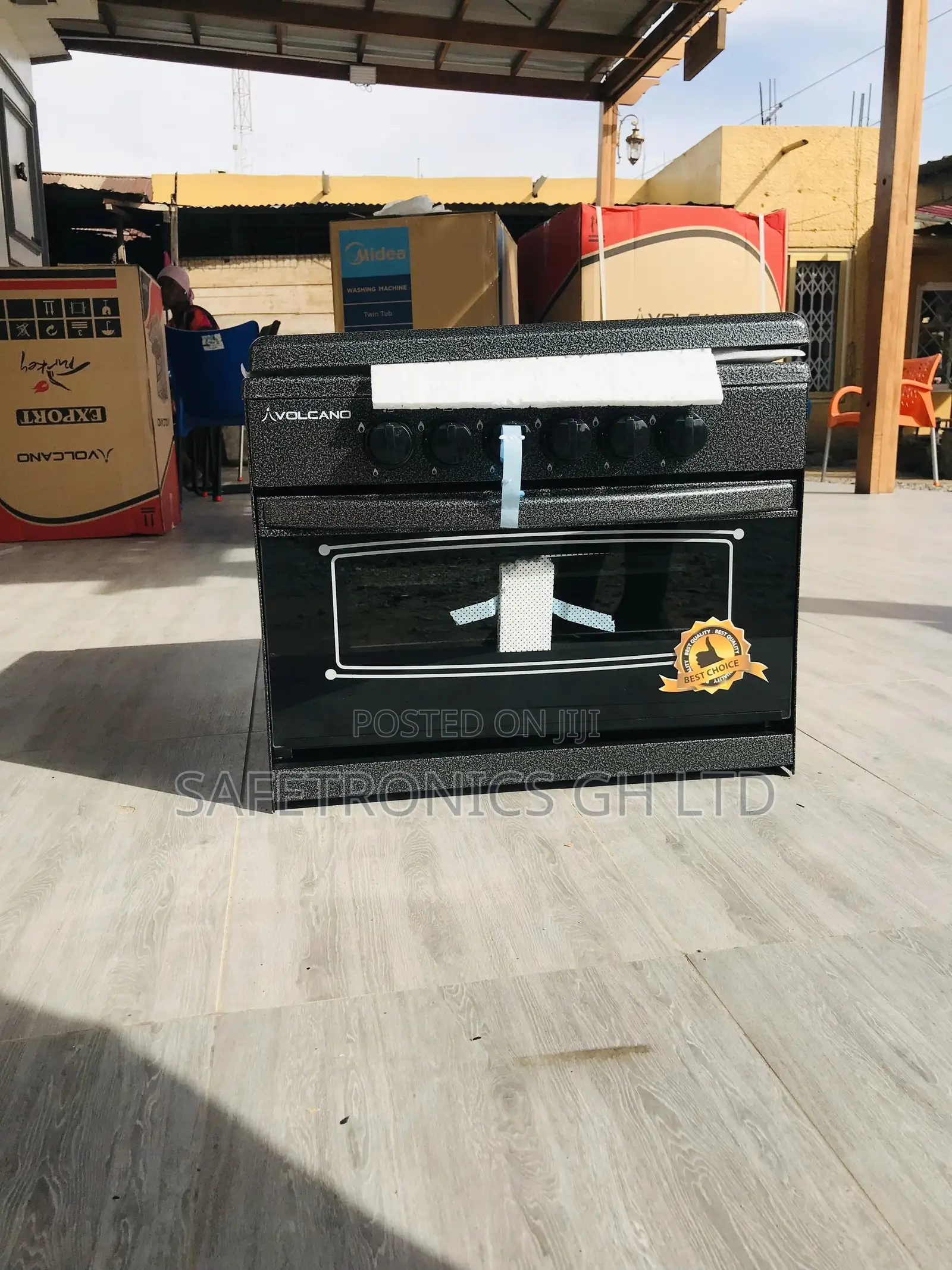 Mini 4 Gas Volcano 50x50 Oven and Grill 